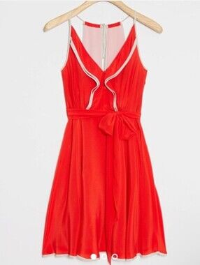 Anthropologie Girls From Savoy Mitsy Halter Mini Dress